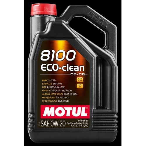 MOTUL Motoröl 8100 ECO-CLEAN 0W-20