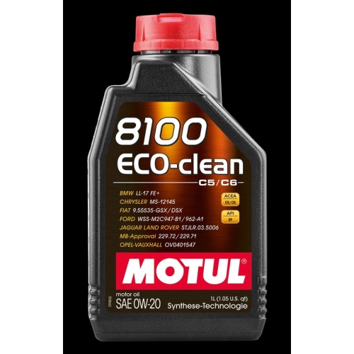 MOTUL Motoröl 8100 ECO-CLEAN 0W-20