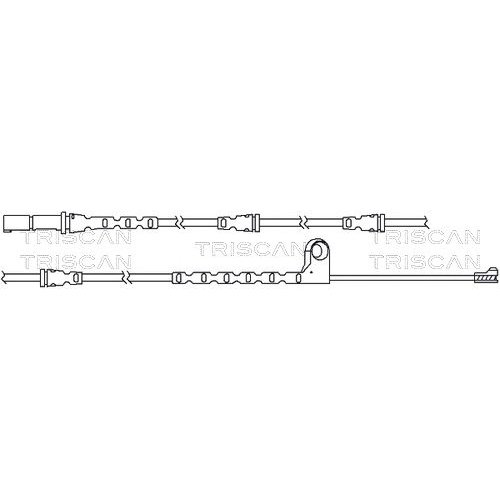 TRISCAN Warnkontakt, Bremsbelagverschleiß
