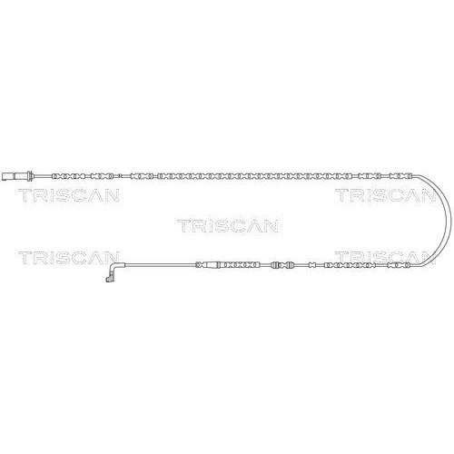 TRISCAN Warnkontakt, Bremsbelagverschlei&szlig;