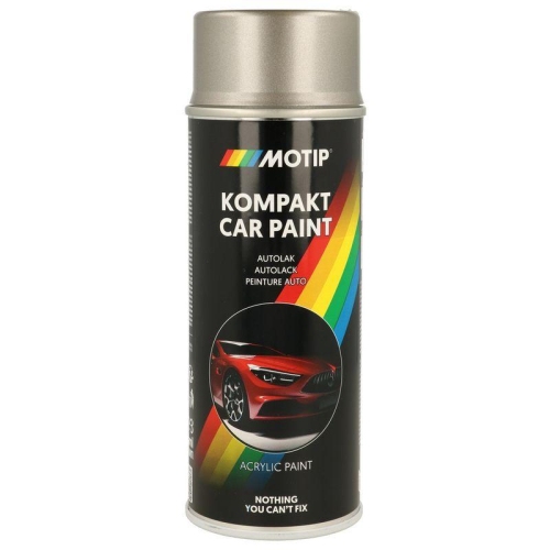 MOTIP Fahrzeug-Kombinationslack KOMPAKT AUTOLACK silber metallic 400 ml