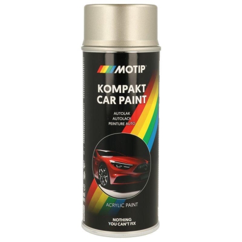 MOTIP Fahrzeug-Kombinationslack KOMPAKT AUTOLACK silber metallic 400 ml