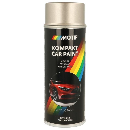 MOTIP Fahrzeug-Kombinationslack KOMPAKT AUTOLACK silber metallic 400 ml