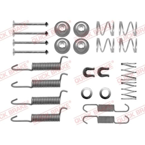 QUICK BRAKE Zubehörsatz, Feststellbremsbacken