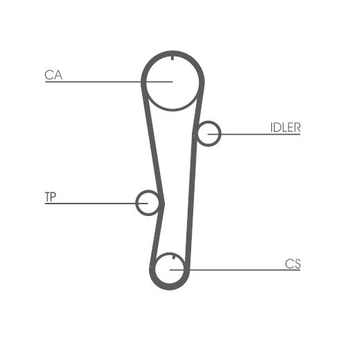 CONTINENTAL CTAM Wasserpumpe + Zahnriemensatz