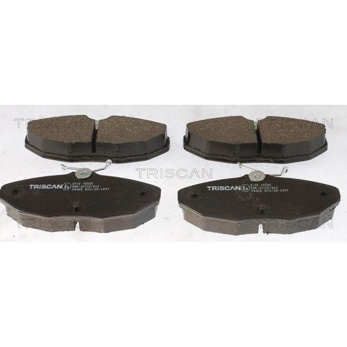 TRISCAN Bremsbelagsatz, Scheibenbremse