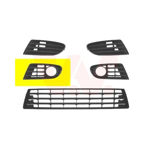 VAN WEZEL Lüftungsgitter, Stoßfänger ** Equipart **