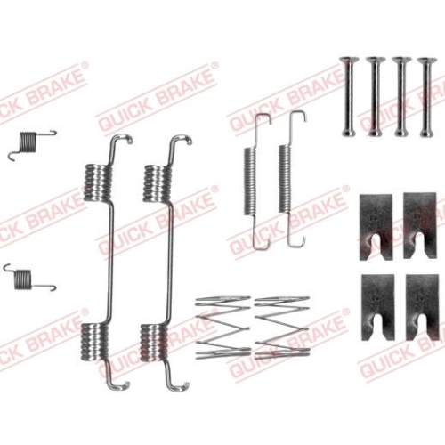 QUICK BRAKE Zubehörsatz, Feststellbremsbacken