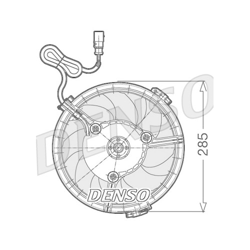 DENSO Lüfter, Motorkühlung