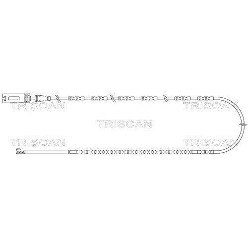 TRISCAN Warnkontakt, Bremsbelagverschlei&szlig;