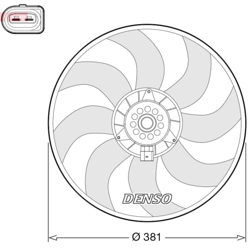 DENSO Lüfter, Motorkühlung