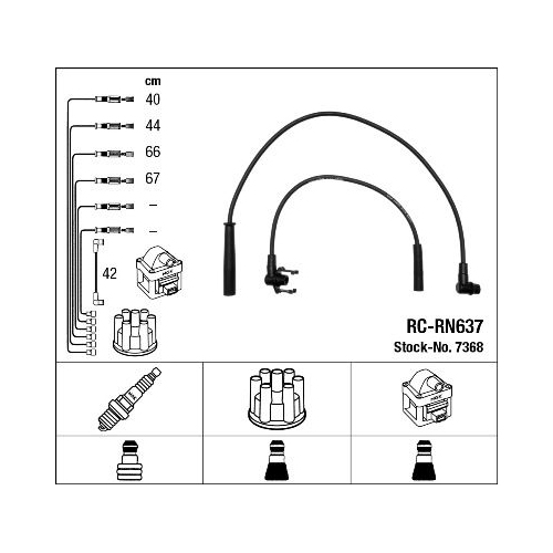 NGK Zündleitungssatz