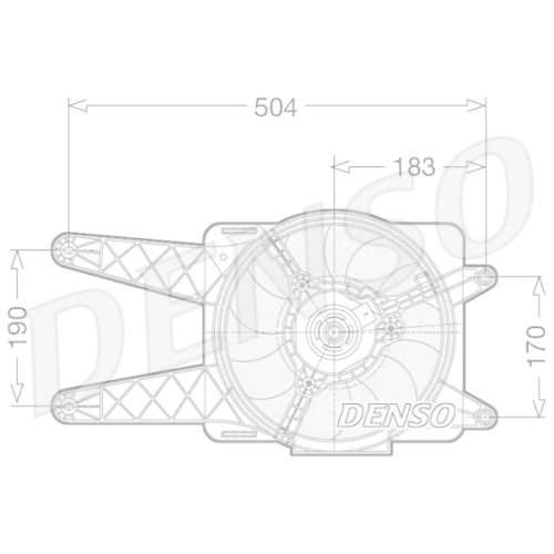 DENSO Lüfter, Motorkühlung