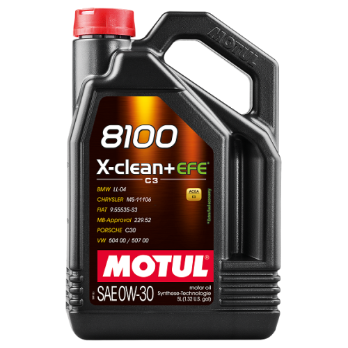 MOTUL Motoröl 8100 X-CLEAN+ EFE 0W-30