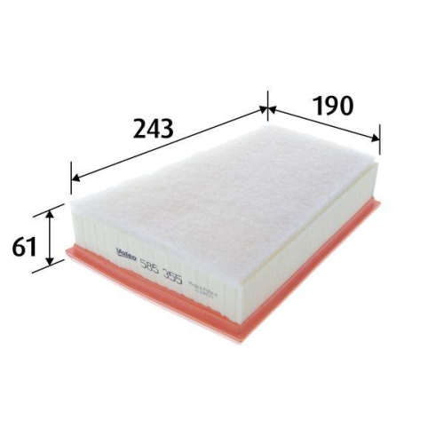 VALEO Luftfilter