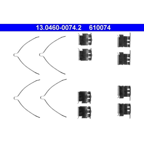 ATE Zubehörsatz, Scheibenbremsbelag