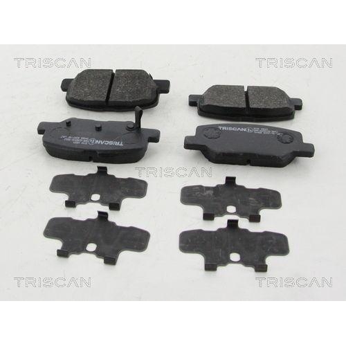 TRISCAN Bremsbelagsatz, Scheibenbremse