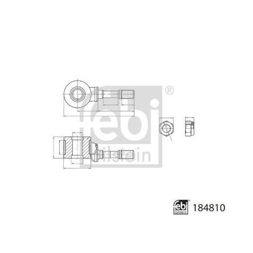 FEBI BILSTEIN Stange/Strebe, Stabilisator