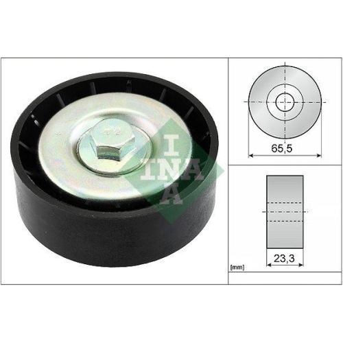 Schaeffler INA Umlenk-/Führungsrolle, Keilrippenriemen