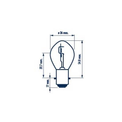 NARVA Glühlampe, Fernscheinwerfer