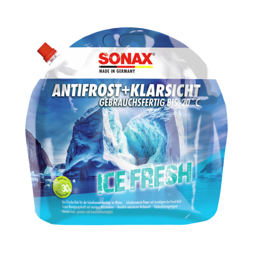 SONAX Scheibenfrostschutz AntiFrost&KlarSicht -20°C 3 Liter