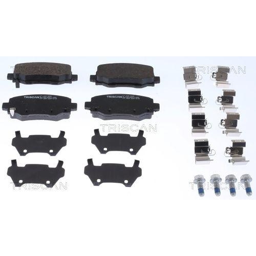 TRISCAN Bremsbelagsatz, Scheibenbremse