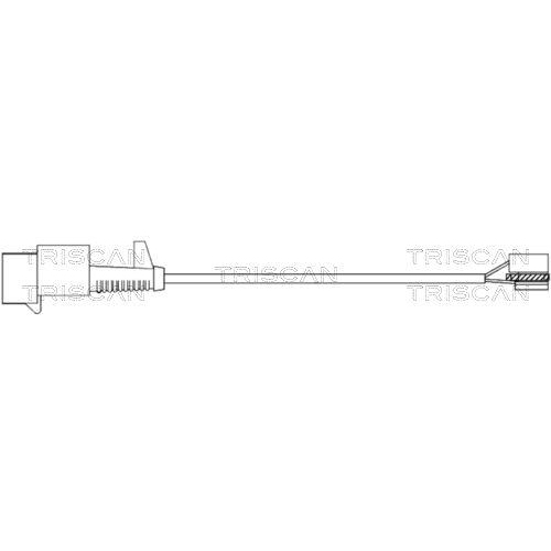 TRISCAN Warnkontakt, Bremsbelagverschleiß