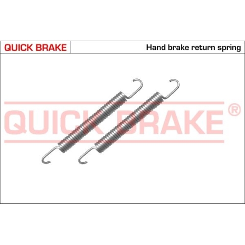 QUICK BRAKE Zubehörsatz, Feststellbremsbacken