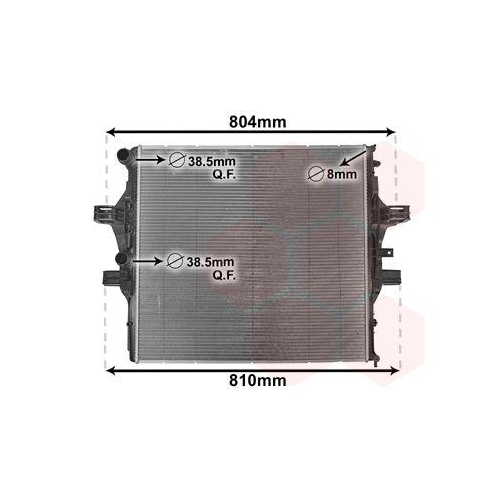 VAN WEZEL K&uuml;hler, Motork&uuml;hlung