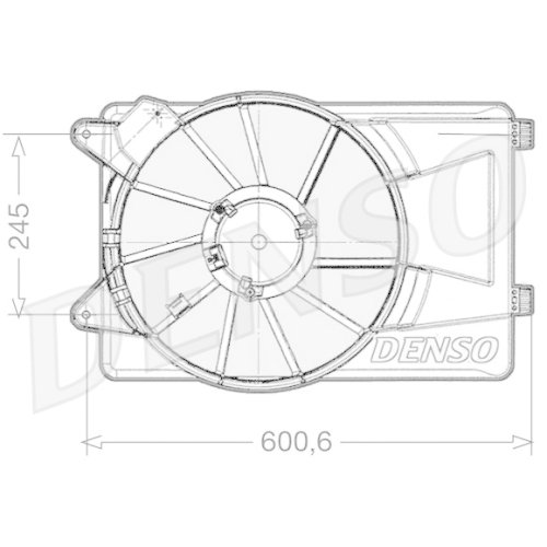 DENSO Lüfter, Motorkühlung