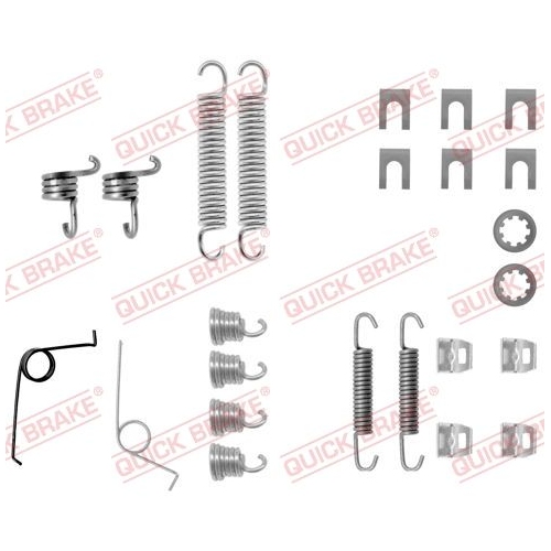 QUICK BRAKE Zubehörsatz, Bremsbacken
