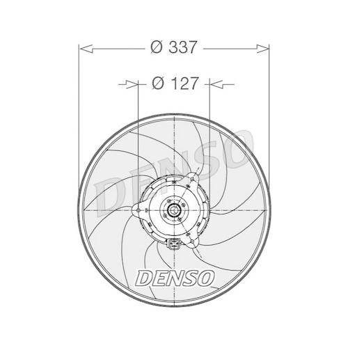 DENSO Lüfter, Motorkühlung