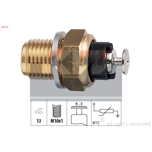 KW Sensor, Kühlmitteltemperatur Made in Italy - OE Equivalent