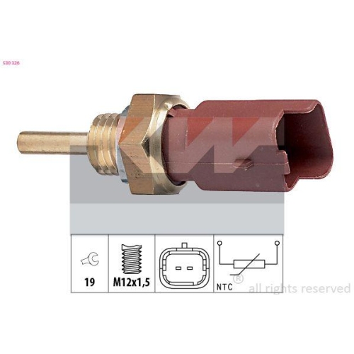 KW Sensor, Kühlmitteltemperatur Made in Italy - OE Equivalent