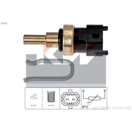 KW Sensor, Kühlmitteltemperatur Made in Italy - OE Equivalent