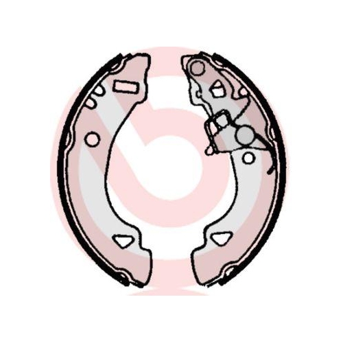 BREMBO Bremsbackensatz ESSENTIAL LINE