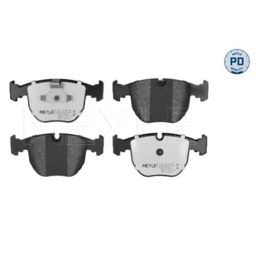 MEYLE Bremsbelagsatz, Scheibenbremse MEYLE-PD: Advanced performance and design.