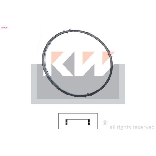 KW Dichtung, Thermostat Made in Italy - OE Equivalent