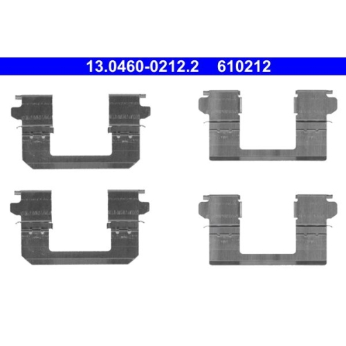 ATE Zubehörsatz, Scheibenbremsbelag