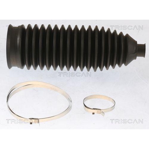 TRISCAN Faltenbalgsatz, Lenkung