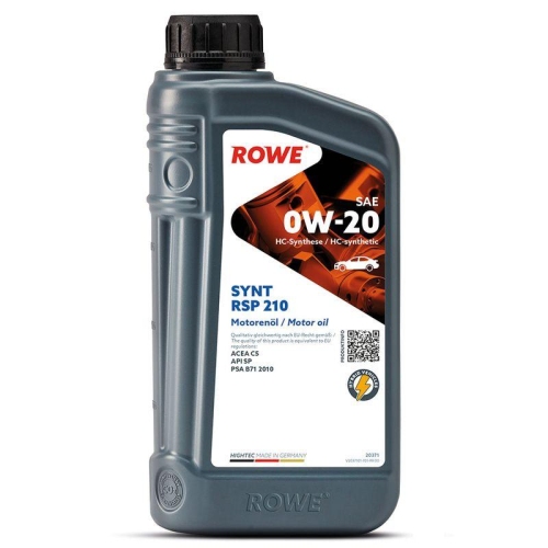 ROWE Motoröl HIGHTEC SYNT RSP 210 SAE 0W-20 (20371)