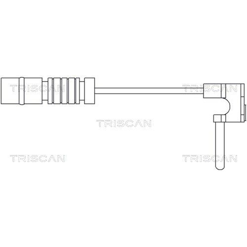 TRISCAN Warnkontakt, Bremsbelagverschleiß