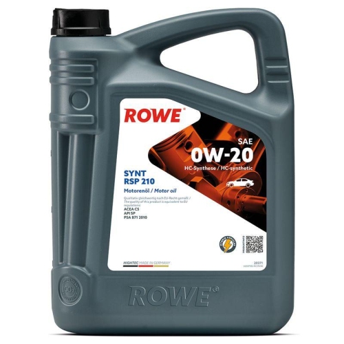 ROWE Motoröl HIGHTEC SYNT RSP 210 SAE 0W-20 (20371)