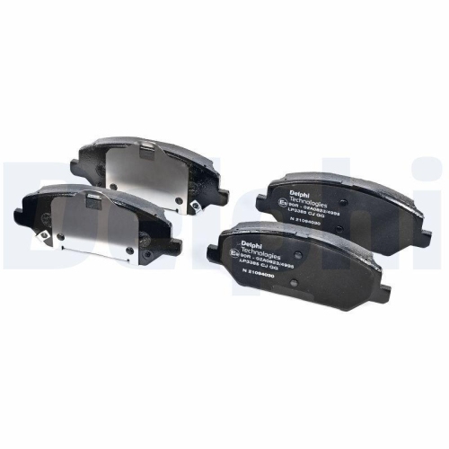 DELPHI Bremsbelagsatz, Scheibenbremse