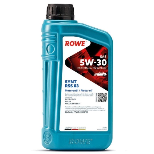 ROWE Motoröl HIGHTEC SYNT RSS 03 SAE 5W-30 (20372)