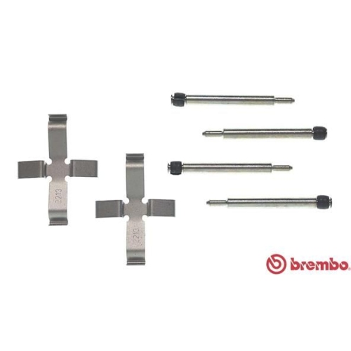 BREMBO Zubehörsatz, Scheibenbremsbelag PRIME LINE