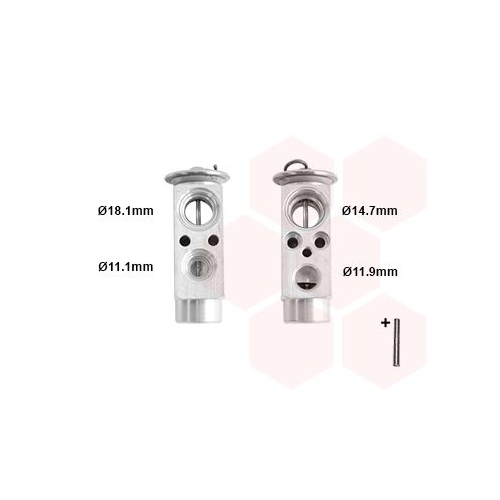 VAN WEZEL Expansionsventil, Klimaanlage