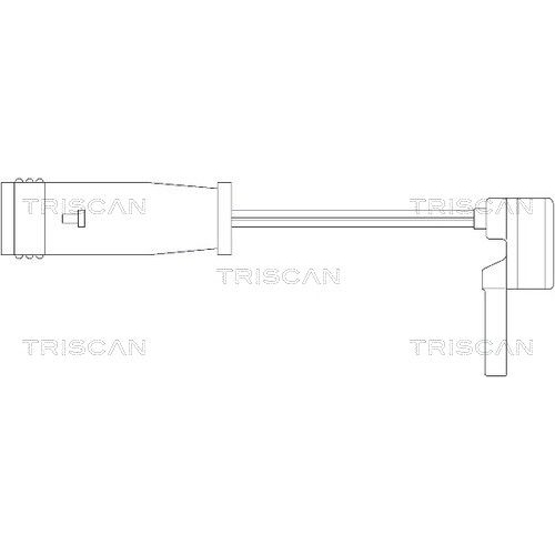 TRISCAN Warnkontakt, Bremsbelagverschleiß