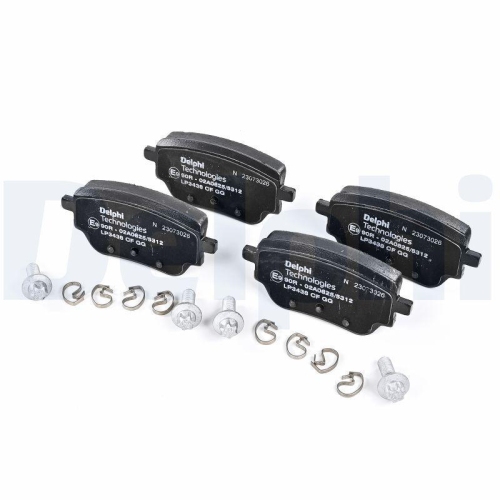 DELPHI Bremsbelagsatz, Scheibenbremse