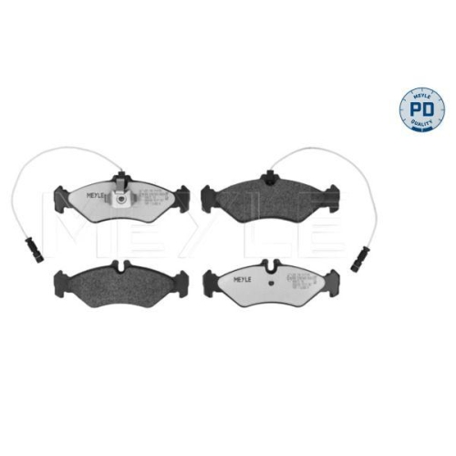 MEYLE Bremsbelagsatz, Scheibenbremse MEYLE-PD: Advanced performance and design.